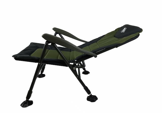 Кресло карповое раскладное с откидной спинкой Condor 56x46x40/104 хаки/черное