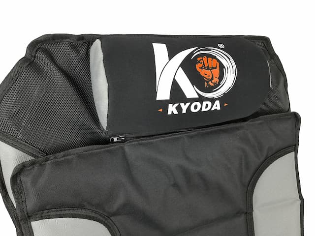 Кресло складное карповое Kyoda 70х50х42/90-100, цвет серый