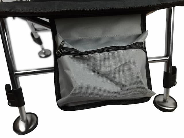 Кресло складное карповое Kyoda 70х50х42/90-100, цвет серый