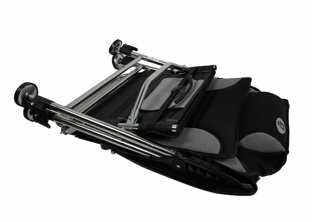 Кресло складное карповое Kyoda 70х50х42/90-100, цвет серый