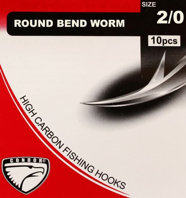 Крючки Condor ROUND BEND WORM (10 шт/уп)