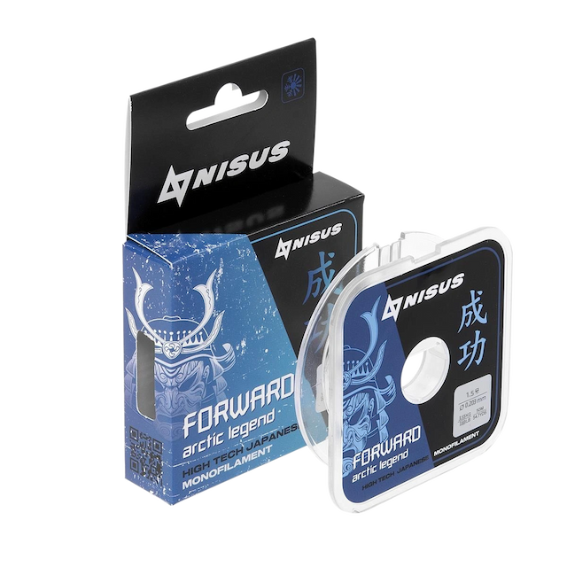 Леска FORWARD ARCTIC LEGEND 0,203mm/50m Nylon Transparent (N-FAG-0.203-50) Nisus