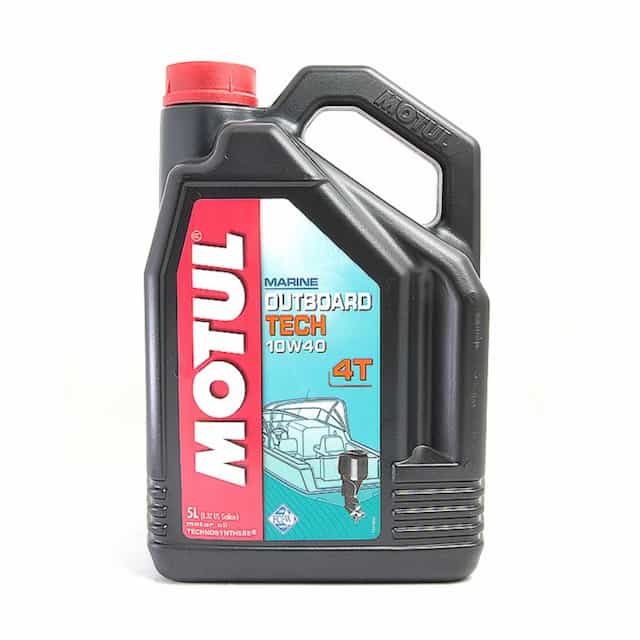 Масло MOTUL OUTBOARD TECH 4T (4T10W40) 1л для 4-х тактных ПЛМ