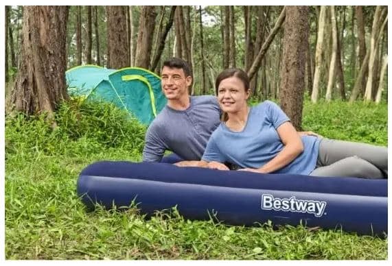 Матрас кемпинговый флок 152х203х22 см Bestway