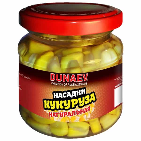 Насадка стеклобанка Дунаев Кукуруза 100 мл Кукуруза