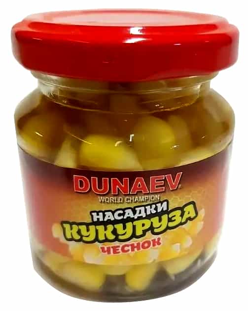 Насадка стеклобанка Дунаев Кукуруза 100 мл Чеснок