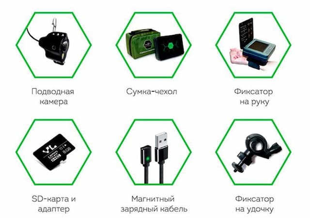 Подводная камера Мурена с записью