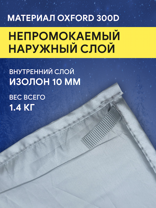 Пол для палаток куб Улов 200x200см