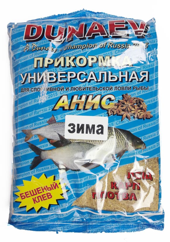 Прикормка "DUNAEV Ice-Классика" 0,9кг Анис
