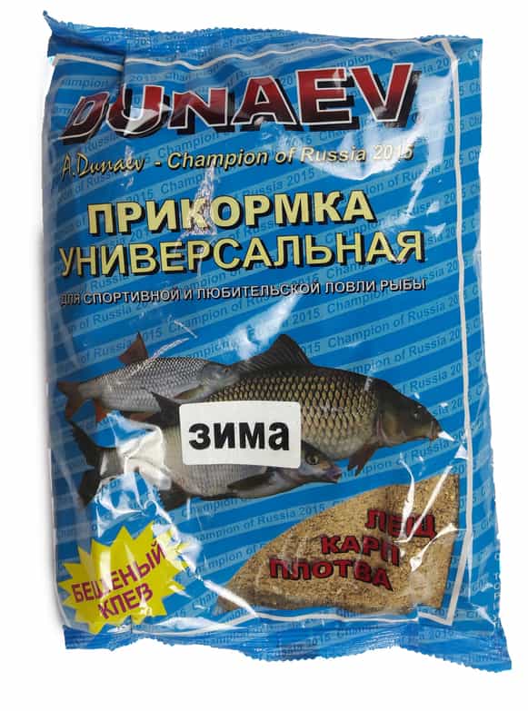 Прикормка "DUNAEV Ice-Классика" 0,9кг Универсальная