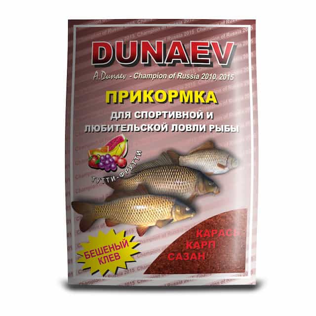 Прикормка "DUNAEV КЛАССИКА" 0,9кг Карп Тутти-Фрутти