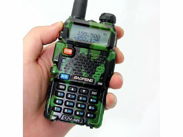 Рация Baofeng UV-5R цветная (камуфляж, красная, желтая, синяя)