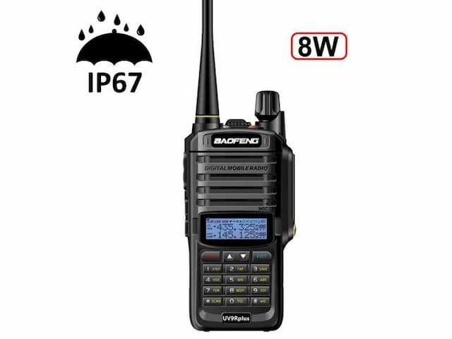 Рация Baofeng UV-9R PLUS влагозащита IP-67 мощность 8W