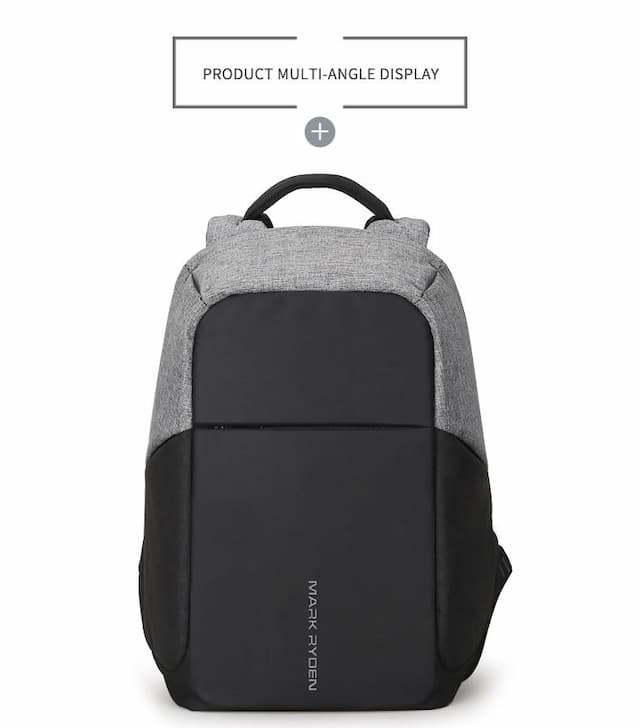 Рюкзак Mark Ryden MR5815ZS, черный, USB