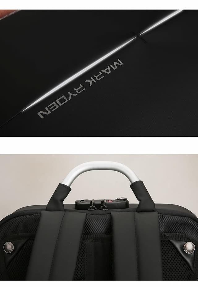 Рюкзак Mark Ryden MR6832, черный (USB, кодовый замок)