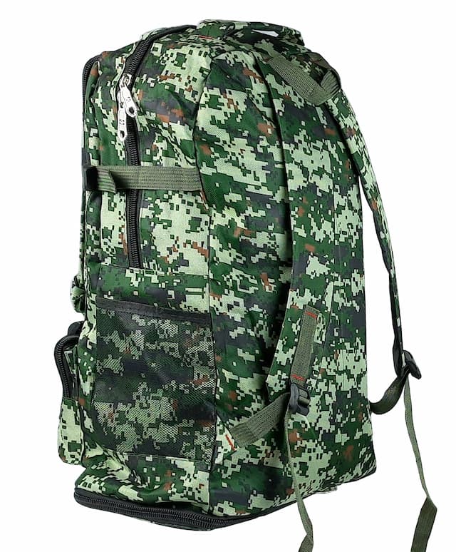 Рюкзак туристический Battlegadunos, 70 литров, цвет зеленый пиксель 5210-2