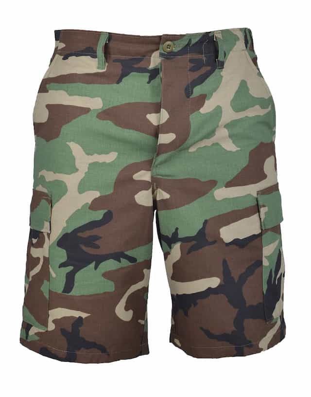 Шорты Propper BDU хлопок Rip-Stop camo woodland