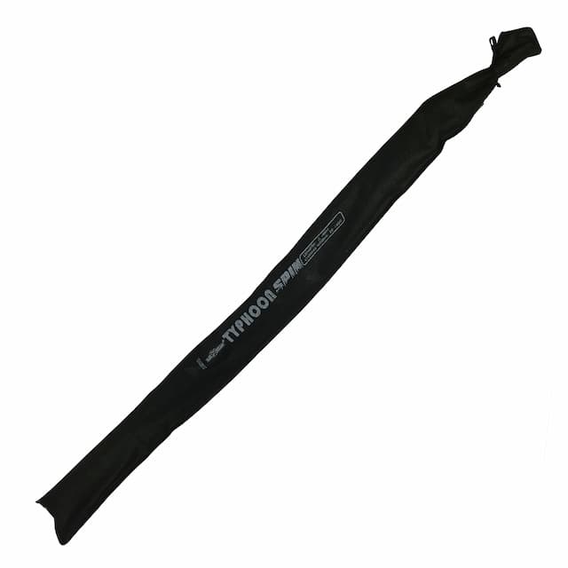 Спиннинг TYPHOON, длина 2,4 м, тест 80-150, carbon, штекер