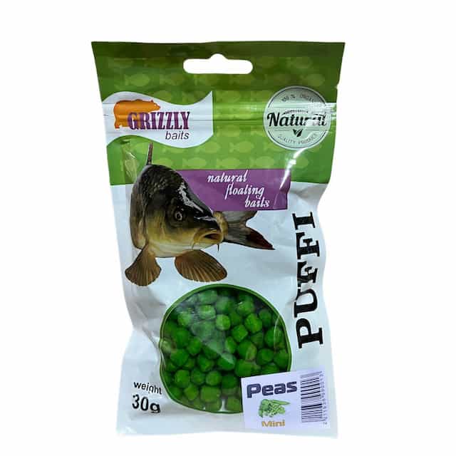 Тесто Воздушное Grizzly Baits Puffi Горох Peas, вес 30 г