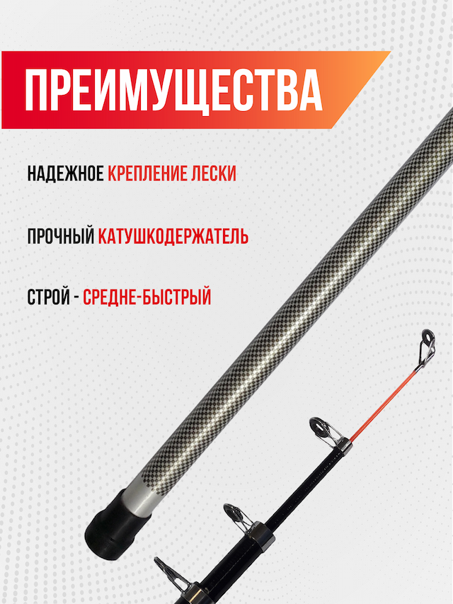 Удилище с кольцами Coolwalk 400 (4м)