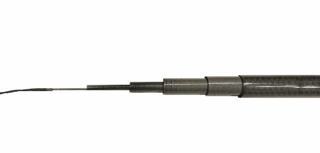 Удилище поплавочное без колец MIKADO 5019 carbon98% тест 10-30g, 8м