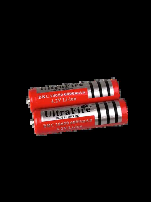 Аккумулятор 18650 4,2V 6800 mAh комплект 2шт/уп